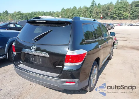 2013 Toyota Highlander Limited V6 from USA, damaged, VIN 5TDDK3EH5DS268332